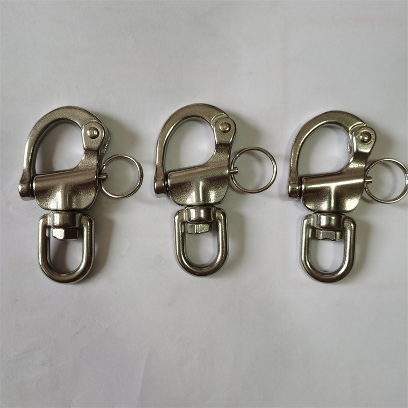 SS304 or SS316 Stainless Steel Swivel Snap Shackle Supplier