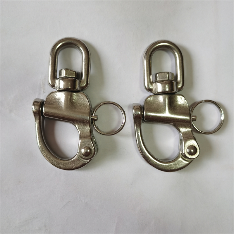 SS304 Or SS316 Stainless Steel Swivel Snap Shackle Supplier
