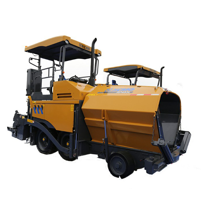 Mini Asphalt Paver RP453L 73.50KW Cement Concrete Paver Machine Pavers Road