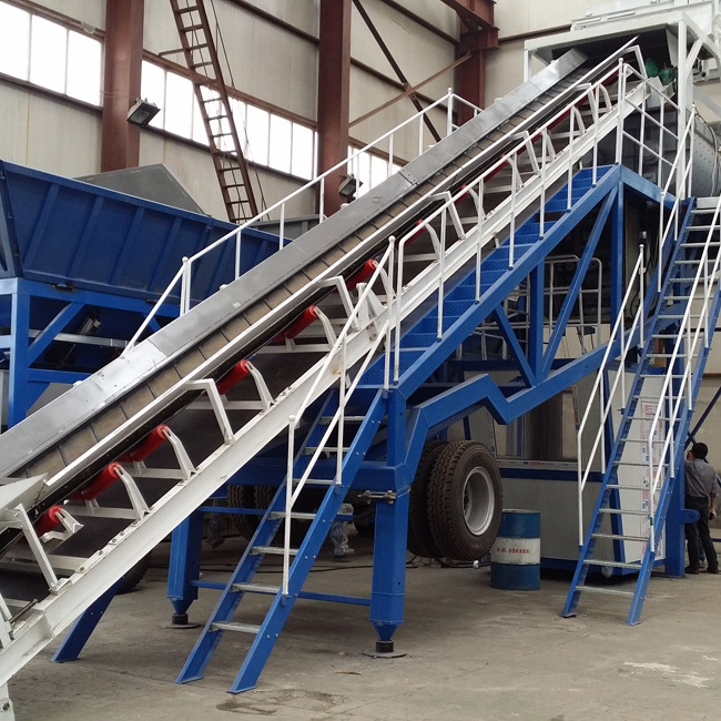 75m3/h YHZS75 Mobile Concrete Batching Plant Price