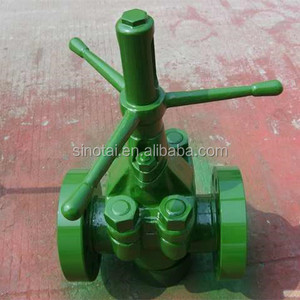 API 6A Flanged Connection Demco Mud Gate Valve