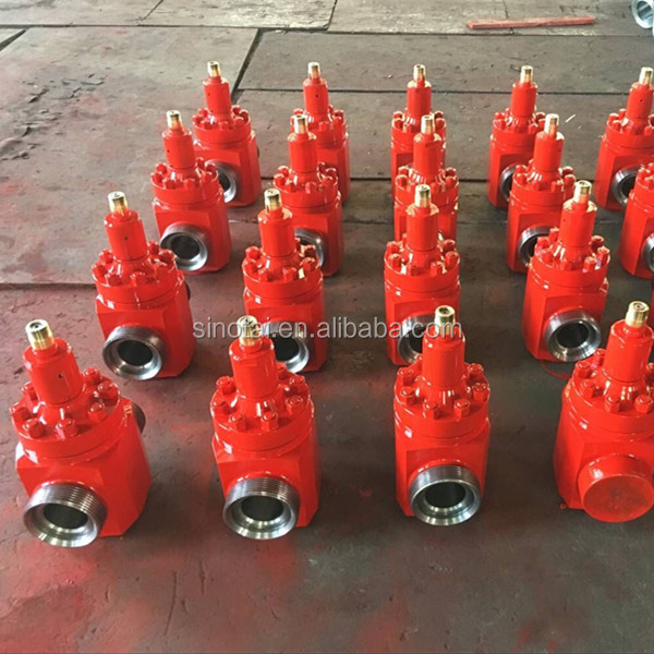 API 6A Flanged Connection Demco Mud Gate Valve