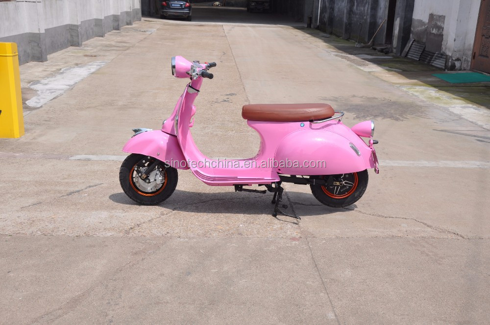 factory hot sale cheap 1000W vintage pink electric scooter