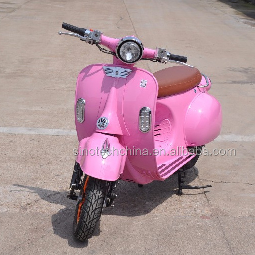 factory hot sale cheap 1000W vintage pink electric scooter