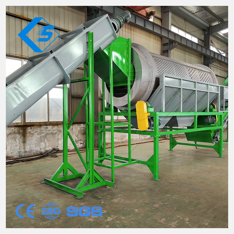 Waste PET plastic bottle flakes washing drying recycling machine/Equipment plastic flakes Recycle Washing machinery Line