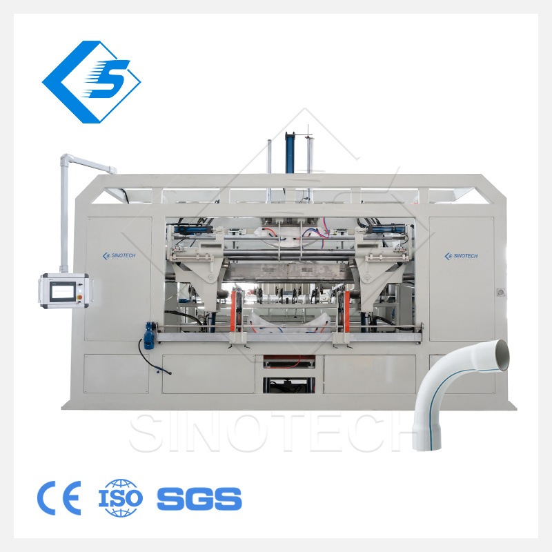 Full Automatic hydraulic PVC plastic water exhaust Pipe pvc angle bending machine