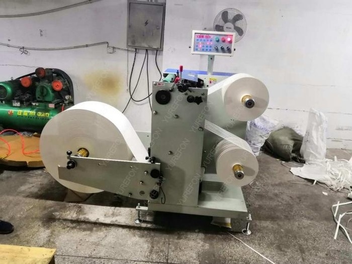 Multi Functional Slitter Rewinder Roll to Roll Single Straw Paper Slitting maker Machine