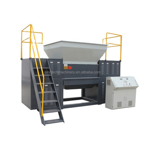 Most Popular Excellent Quality The Price of a Used Tire Wood Shredder for Sale Single Shaft Shredder unit