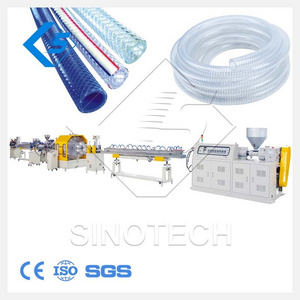 Transparent PVC Garden Hose Making Machine Water Pipe Single Screw Pipe Extruder Machinery