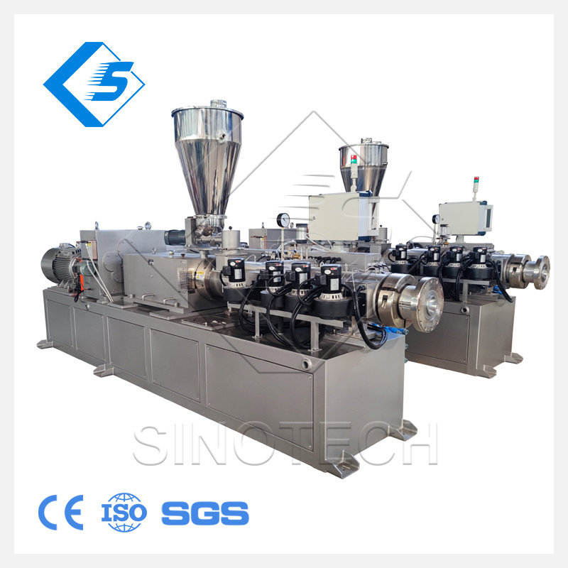 Efficient Double Screw Extruder Equipment PVC Plastic Extruders for PVC UPVC CPVC Pipe Making Machine Production Machine Line