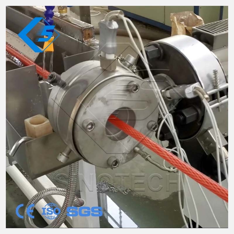 Single Layer Three Color PVC Flexible Hose Production Machine Extrusion Line