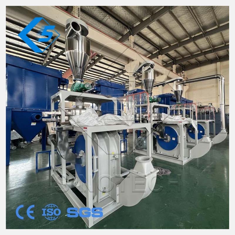 High Output Plastic PVC Powder Pulverizer Grinder Recycling Making Machine