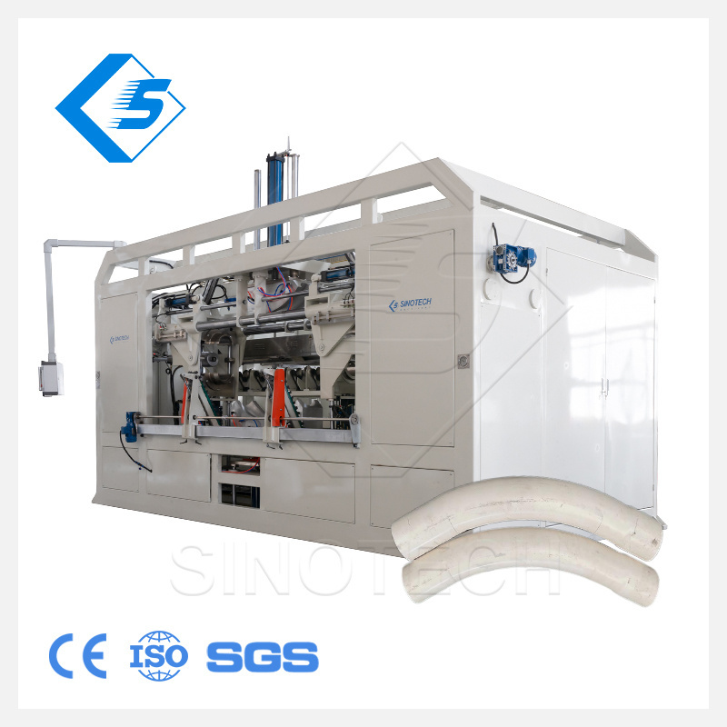 Full Automatic hydraulic PVC plastic water exhaust Pipe pvc angle bending machine