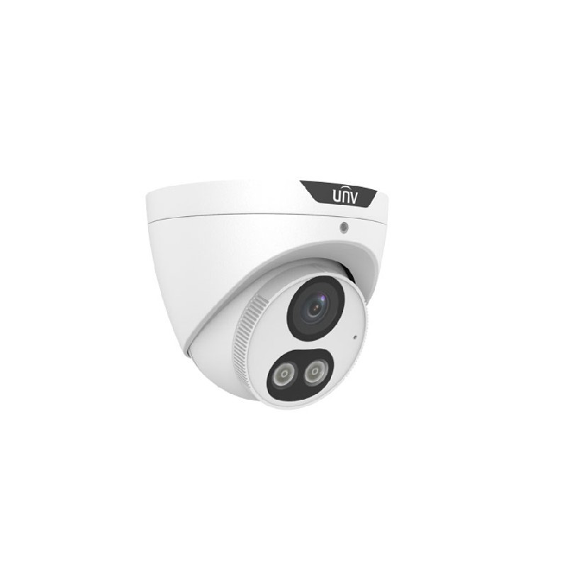 UNV uniview Outdoor HD 5MP IP POE  Two Way Audio Light and Audible Warning Fixed Eyeball IR Security CCTV Surveillance