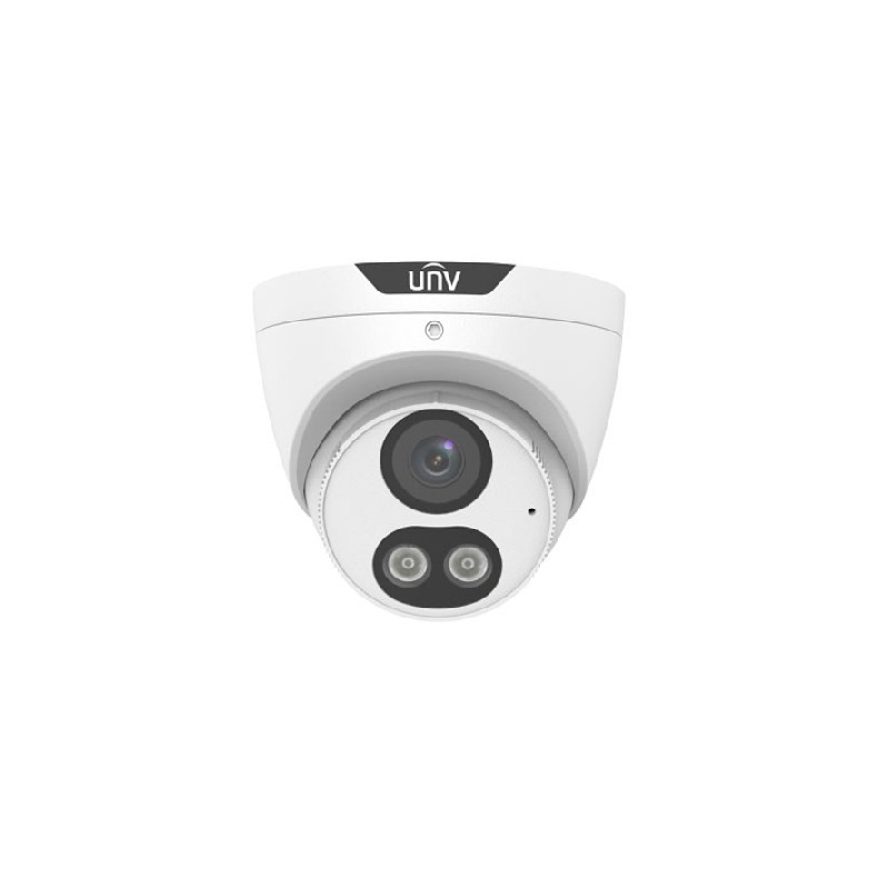 UNV uniview Outdoor HD 5MP IP POE  Two Way Audio Light and Audible Warning Fixed Eyeball IR Security CCTV Surveillance