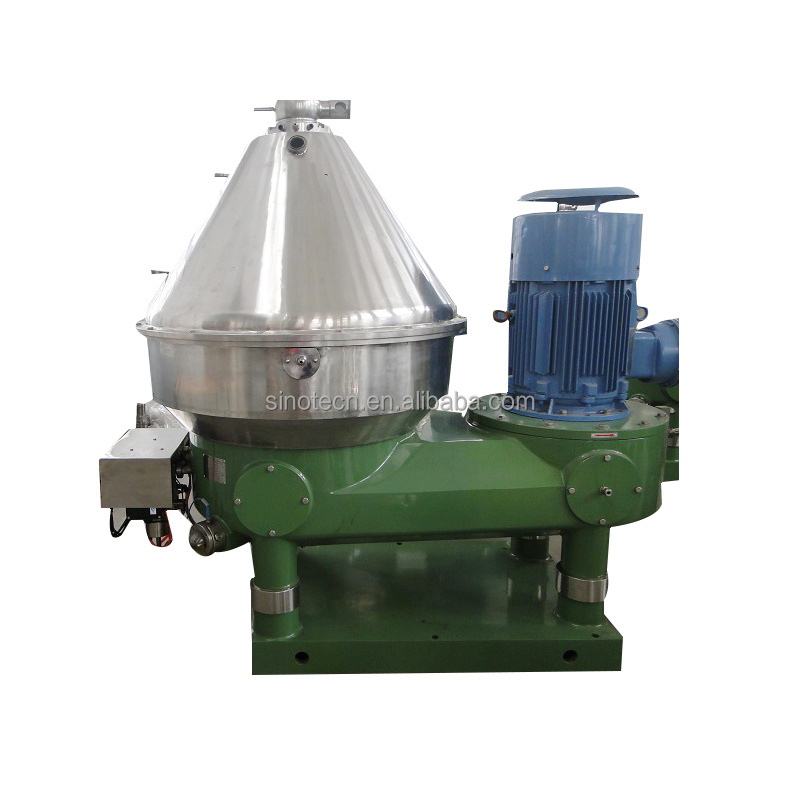 Continuous flow bowl centrifuge for oil water separation centrifugation and extraction system