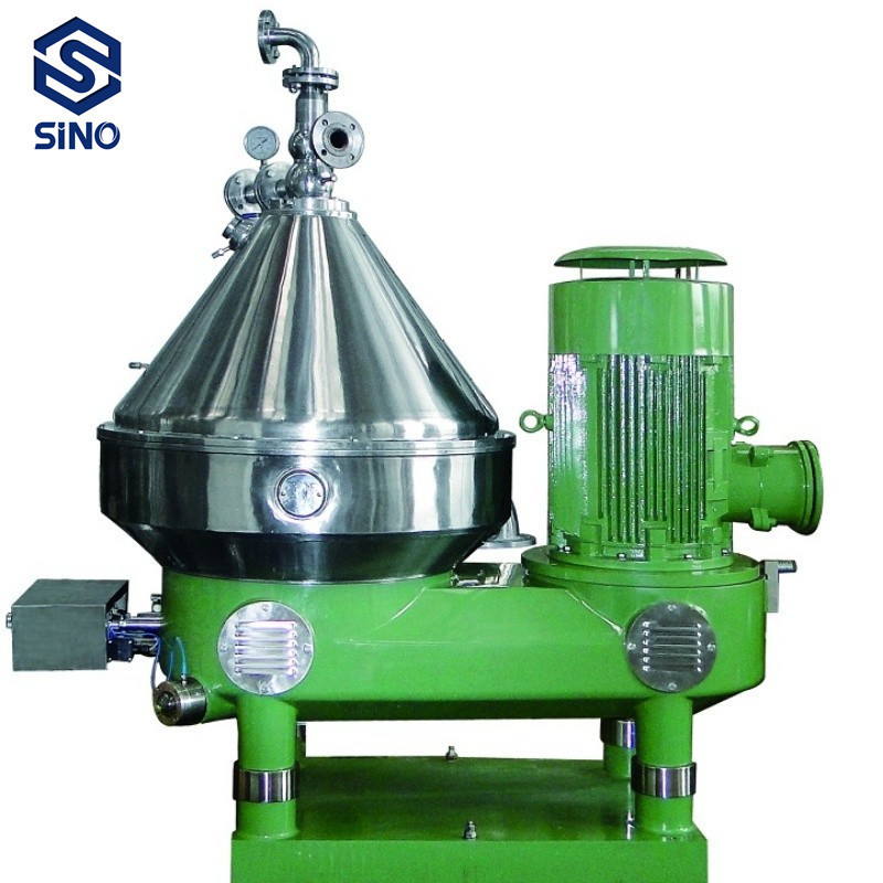 Continuous flow bowl centrifuge for oil water separation centrifugation and extraction system