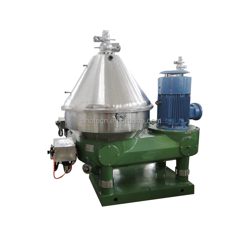 Continuous flow bowl centrifuge for oil water separation centrifugation and extraction system