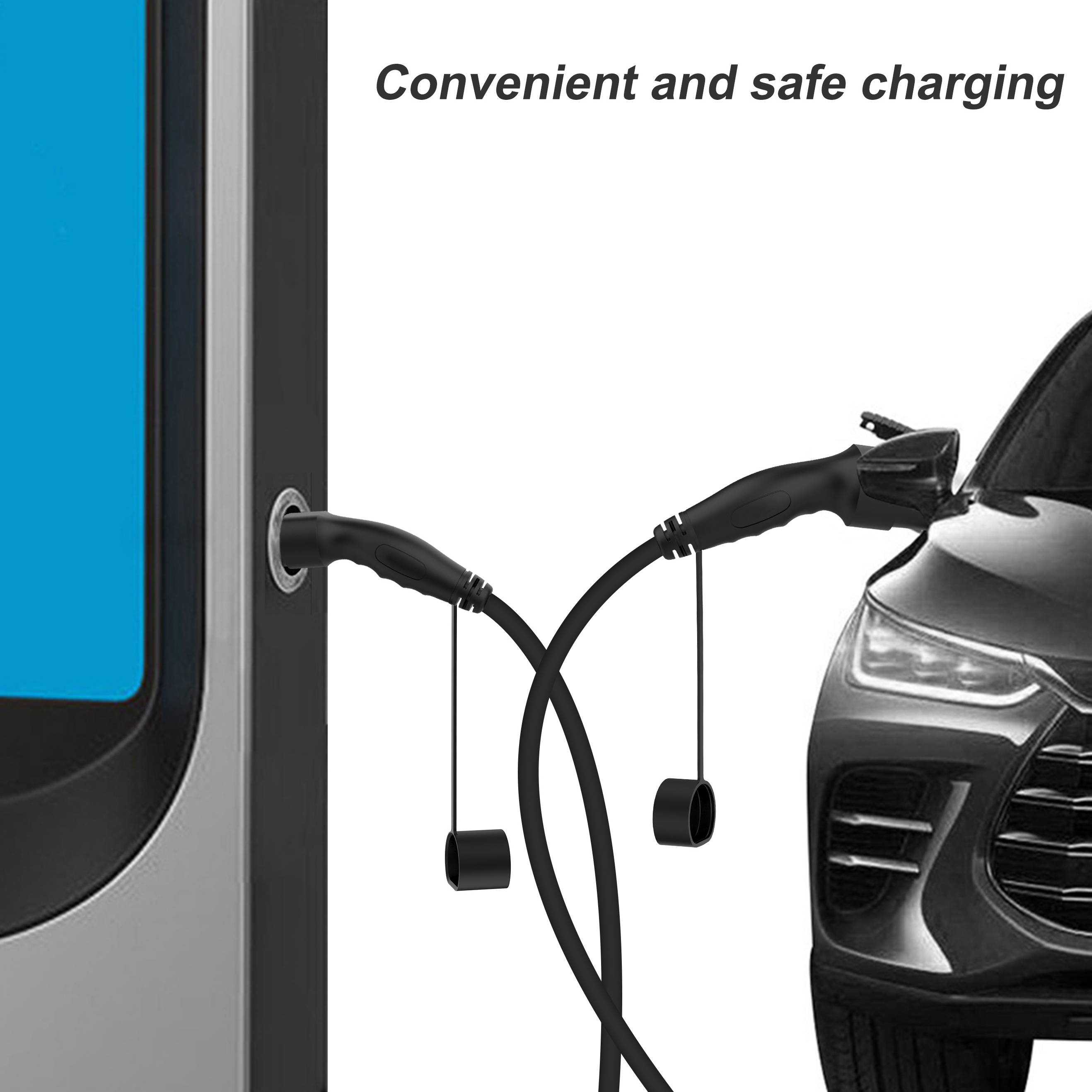 3M 5M 7.5M Electric Car Charger Type 2 to Type 2 EV Charging Cable 32A with TUV certification