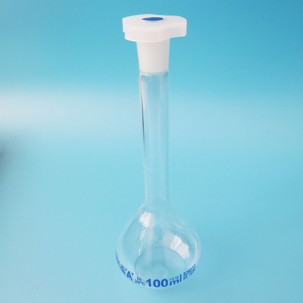 SN-1621 Lab Glassware Quartz Measuring Flask Quartz Volumetric Flask