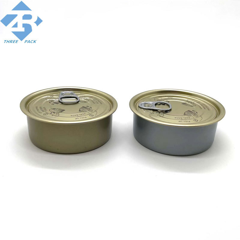 Wholesale Price Metal Cans Manufacturer Food Grade Empty Tin Cans For Tuna Sardine Fish Meat Wet Pet Food Canning