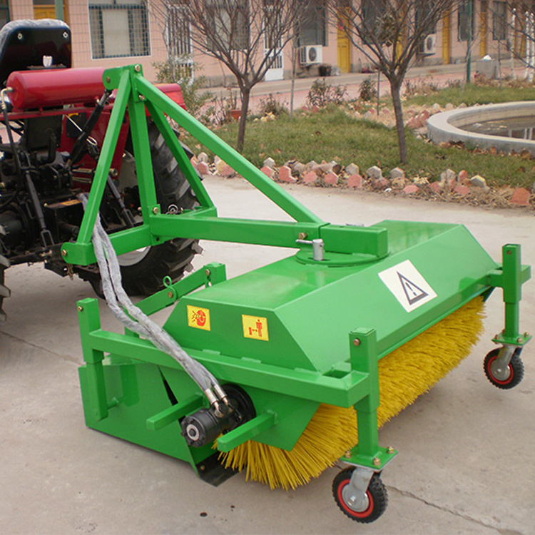 Compact tractor road sweepers with cheap price