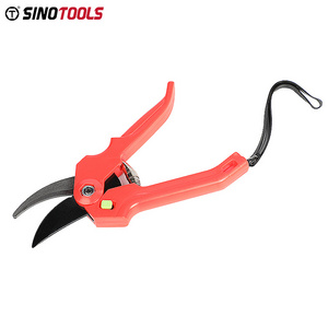 Garden hand pruner blades for pruning secateurs tools with safe lock button