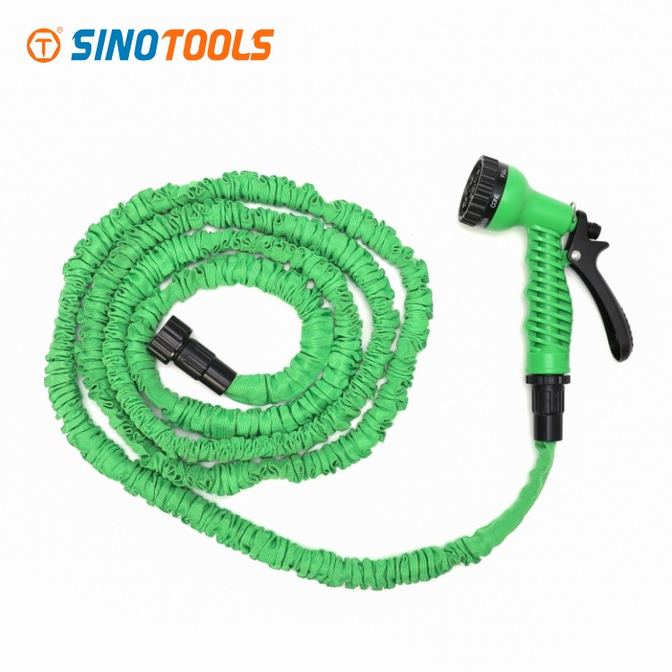 25ft Spray head nozzles telescopic water pipe extendable garden hose magic hose