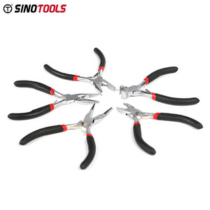 5pcs mini combination multi tool chain nose cutting pliers set