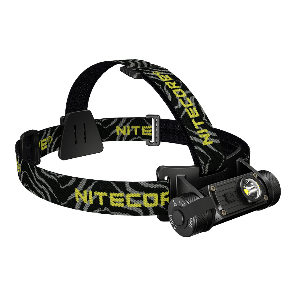 NITECORE HC60 V2 USB-C Rechargeable Headlamp 1200 Lumens 180 Adjustable Angle Headlight Flashlight with 3400mAh 18650 Battery