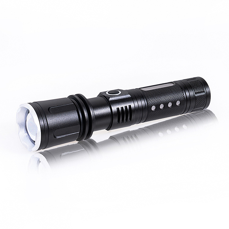 aluminum torch light Flood Lamp portable flashlight High Bright Torchlight LED Flashlight Night riding flashlight