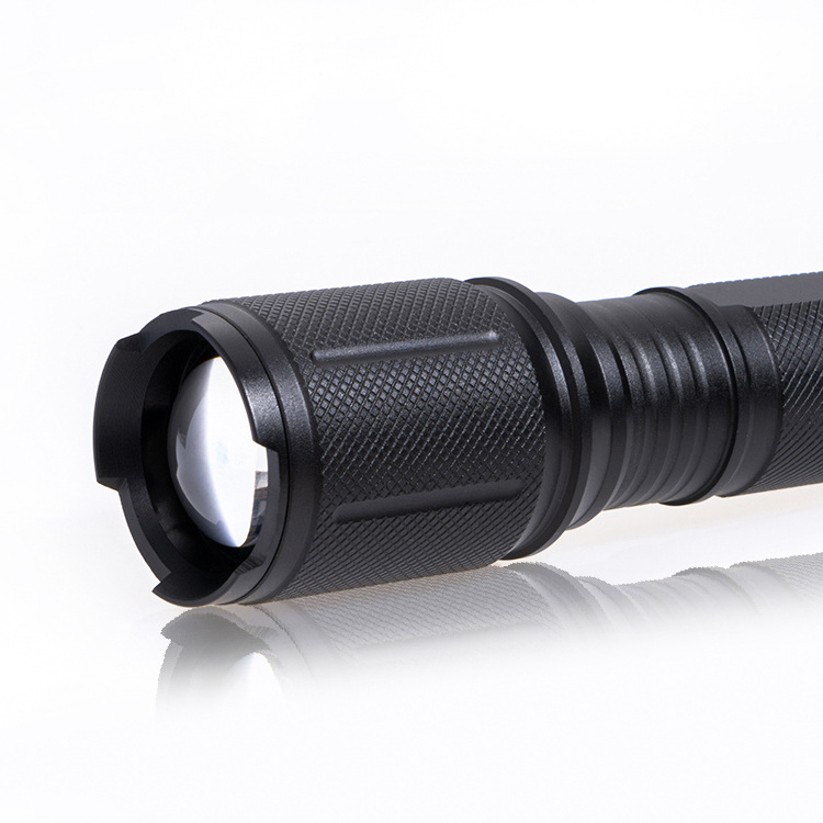 rechargeable waterproof rescue powerful flashlight lumen long range torch light super bright inspection working light