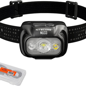 Nitecore NU33 Rechargeable Headlamp 700 Lumen USB-C White Red and Reading Lights