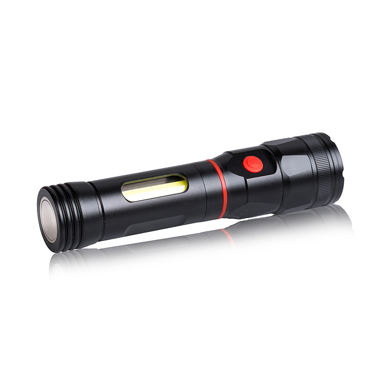 COB work light led flashlight 2 in 1 Strong light flashlight zoom light Outdoor adventure work flashlight NEBO SLYDE