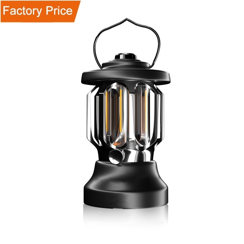 Camping Light Retro Vintage lantern led outdoor garden emergency lighting camping pendant old style gas lamp LIV 264 LIV 265