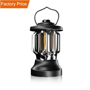 Camping Light Retro Vintage lantern led outdoor garden emergency lighting camping pendant old style gas lamp LIV 264 LIV 265