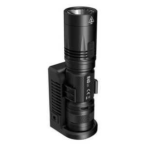 Nitecore R40 V2 1200 LM USB-C Rechargeable Waterproof Long-Range Searchlight with Charging Dock Battery Gear Outdoor Search Lamp