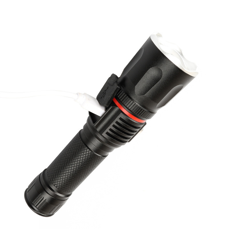 portable flashlight magnetic led work light High Lumens Rechargeable Tactical Flashlights Powerful Outdoor LED Flashlight