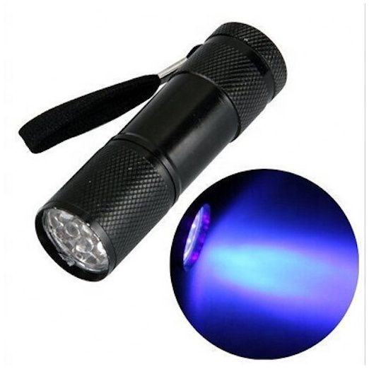 Flash Light Pocket Light Torch Light 395nm Uv Flashlight For Scorpion Money Detector Hunter Finder