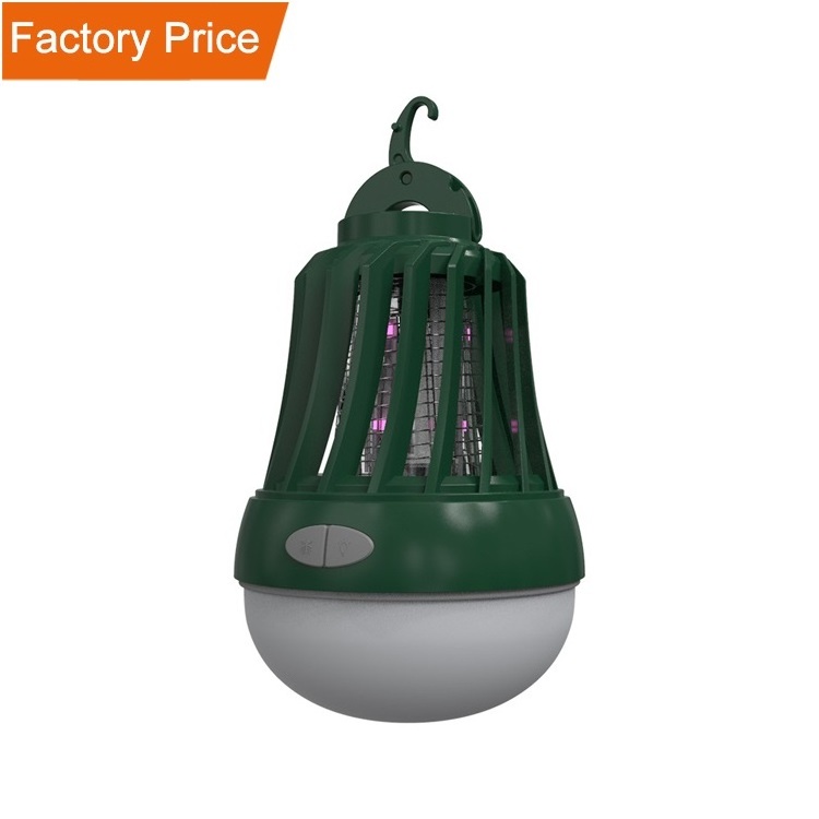 Camping Lantern LED Lighting Bulb Insect Killer USB Rechargeable Electric Mosquito Repellent Killer Lamp