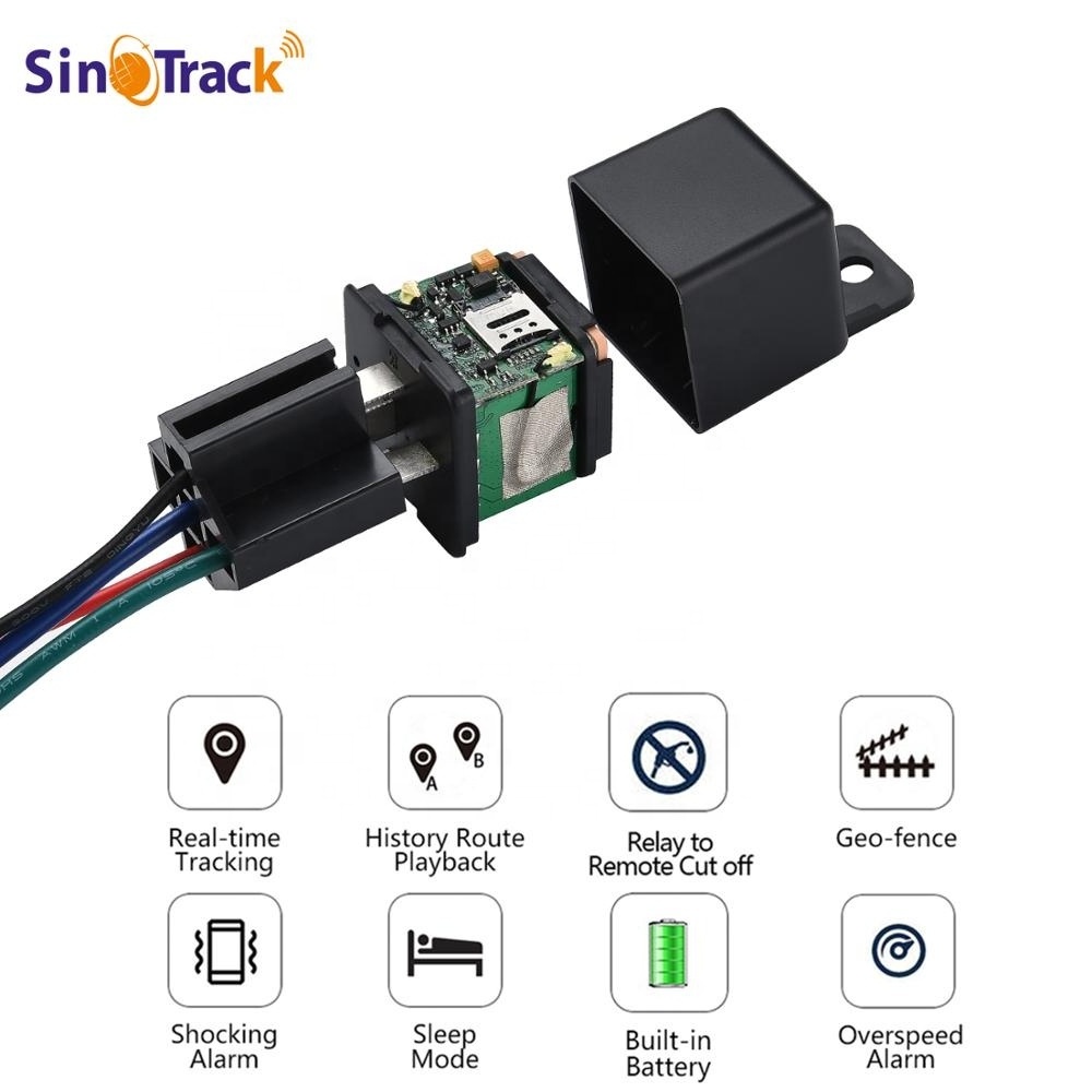 ST-907 Relay Tracking Device Remote Cut Off Engine GPS Tracker