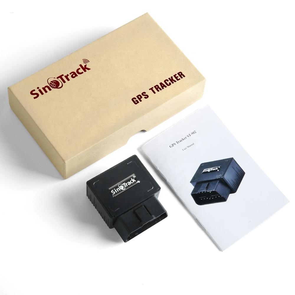 SinoTrack Plug And Play ST-902 OBD GPS Tracking System For Cars