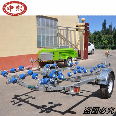 Good Quality Galvanized Inflatable Boat trailer