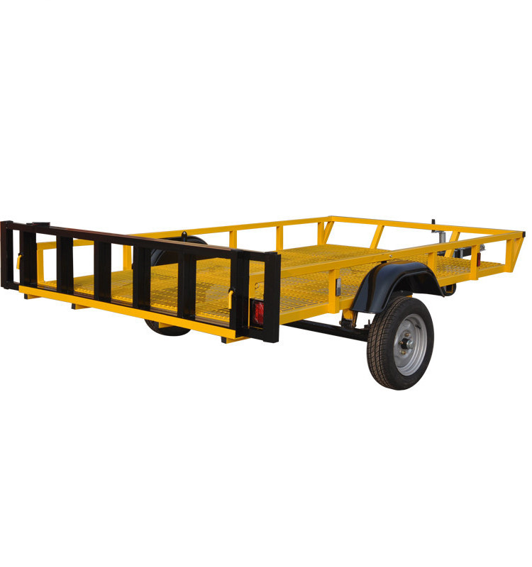 Motorcycle Trailer Car Muti Function Trailer for Sale Two Rail Folding Other Trailers