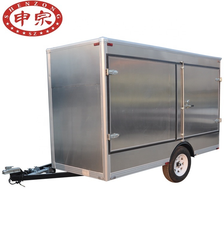 enclosed cargo goods trailer container trailer