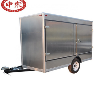 enclosed cargo goods trailer container trailer