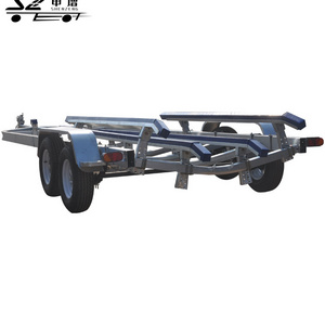 Jet Ski Usage Trailer Tandem Axle Bunk Bed Or Roller Boat Trailer For Sale