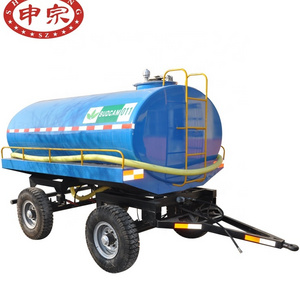 water storage trailers 5 tons 2 axles water tank trailer and water bowser