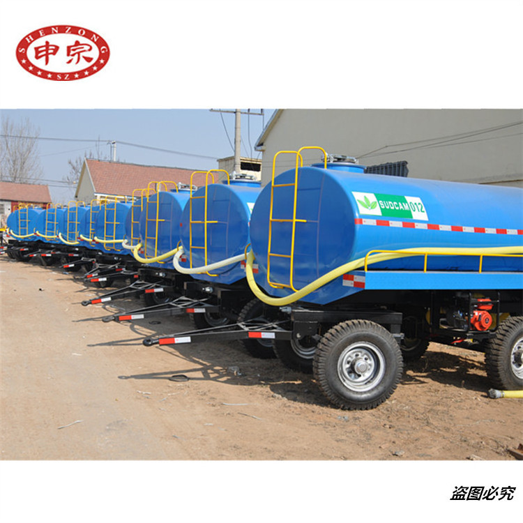 water storage trailers 5 tons 2 axles water tank trailer and water bowser