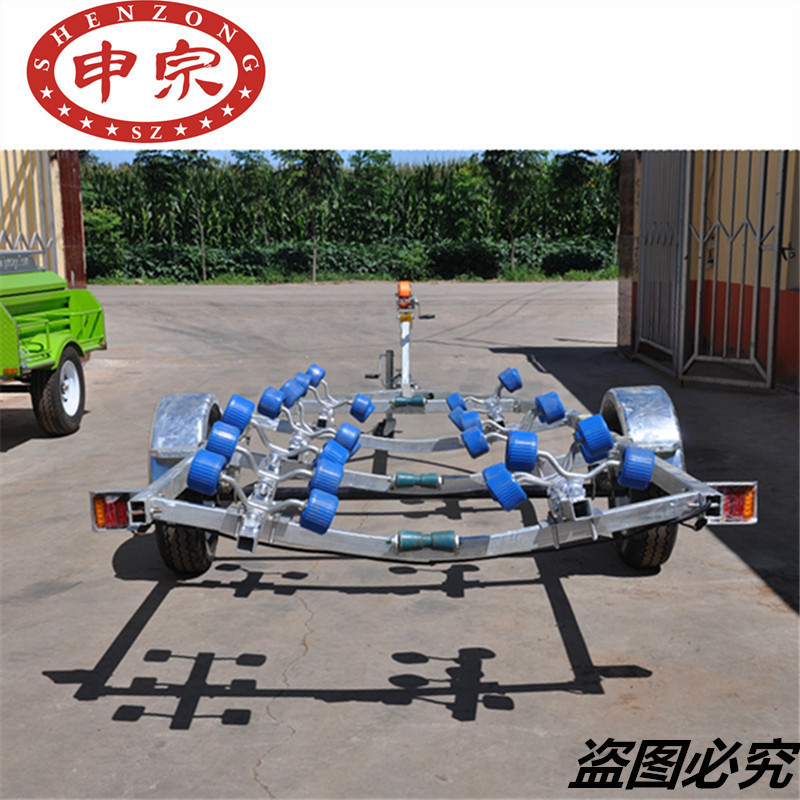 Good Quality Galvanized Inflatable Boat trailer